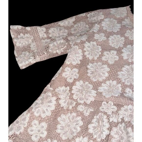 Anthropologie by Hazel Lacey Blouse Top L - Picture 2 of 3